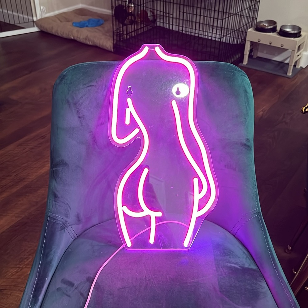 Neon Light Up Acrylic Sign